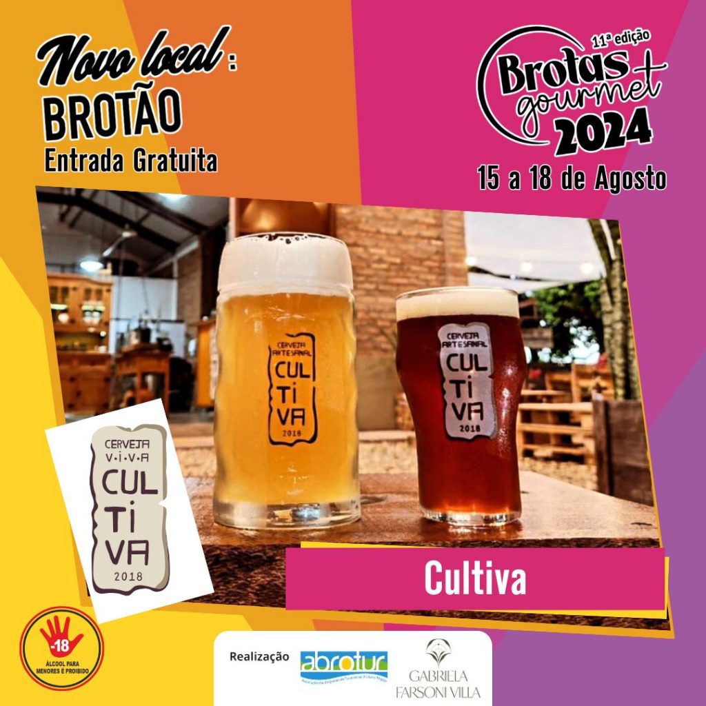 Cerveja artesanal Cultiva